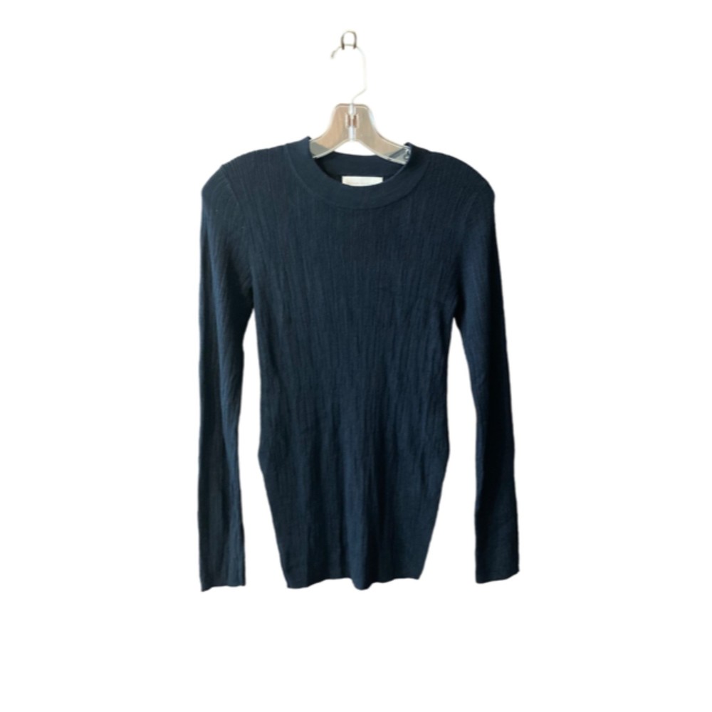 NWOT Modern Citizen Crew neck Ribbed Sweater size S in black